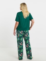 Simply Be Pretty Secrets Scotty Dog Graphic Tee Pyjama Set - صورة 2 من 4