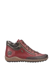 Rieker Red Zipper Shoes - Image 1 of 1