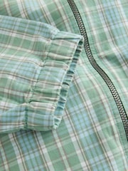 Blue EDIT check harrington Jacket - Image 10 of 10