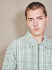 Albastru - EDIT check harrington Jacket - Imaginea 2 din 9