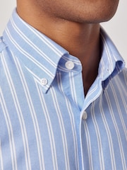 Stripe Pin Point Washed Oxford Shirt - Image 3 of 3