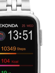 Sekonda Track 26mm Unisex Rectangular Smartwatch with Bracelet - Image 6 of 6