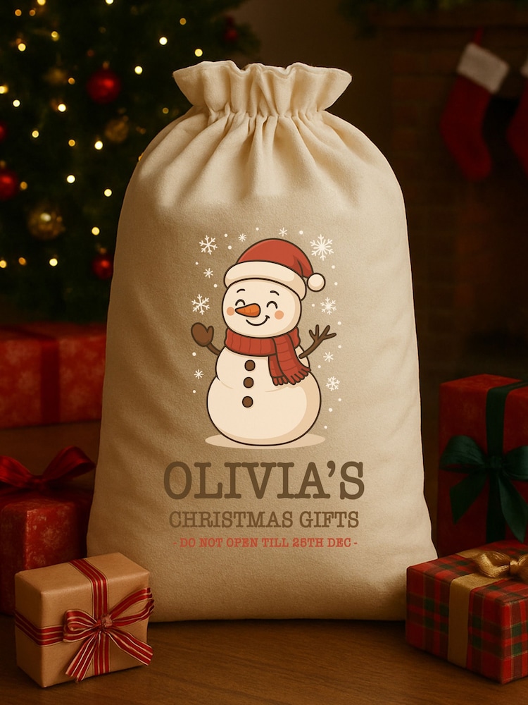 Personalised Gingerbread Christmas Sack by Loveabode - Image 4 of 4 Personalised Gingerbread Christmas Sack by Loveabode - Image 4 of 4