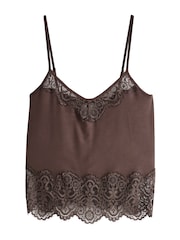 B by Ted Baker Modal Short Chocolate Brown Pyjamas Set - Image 7 of 11