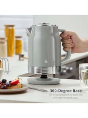 Swan Grey 1.7L Retro Jug Kettle - Image 4 of 8