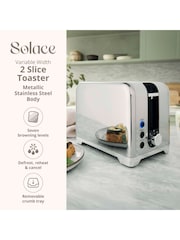 Swan Solace 2 Slice Toaster - Image 2 of 7