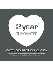 Swan Black Wave 2-Slice Toaster - Image 7 of 7