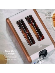 Swan Copper Solace 2 Slice Toaster - Image 4 of 7