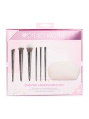 Brush Works Essentials Makeup Brush Set (Worth Over £35) - Image 1 of 4