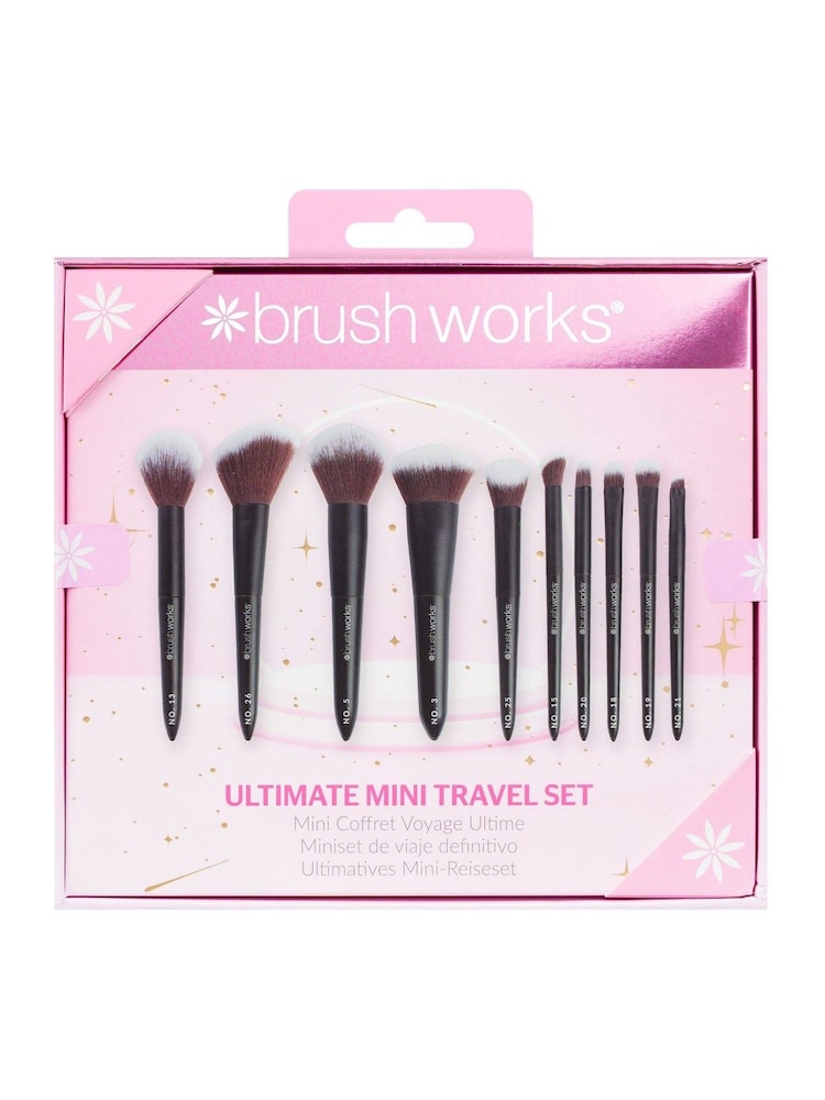 Brush Works Ultimate Mini Travel Brush Set (Worth £48) - Image 1 of 4
