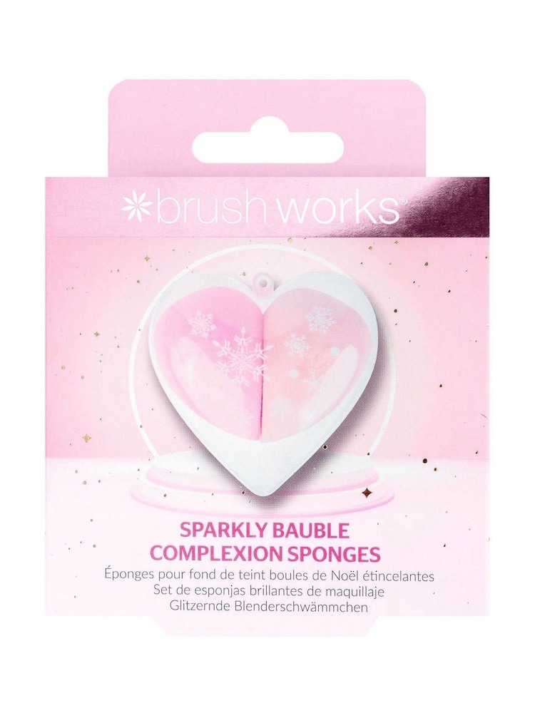 Brush Works Sparkly Bauble Complexion Sponges Ornament (Worth £10) - Image 1 of 5