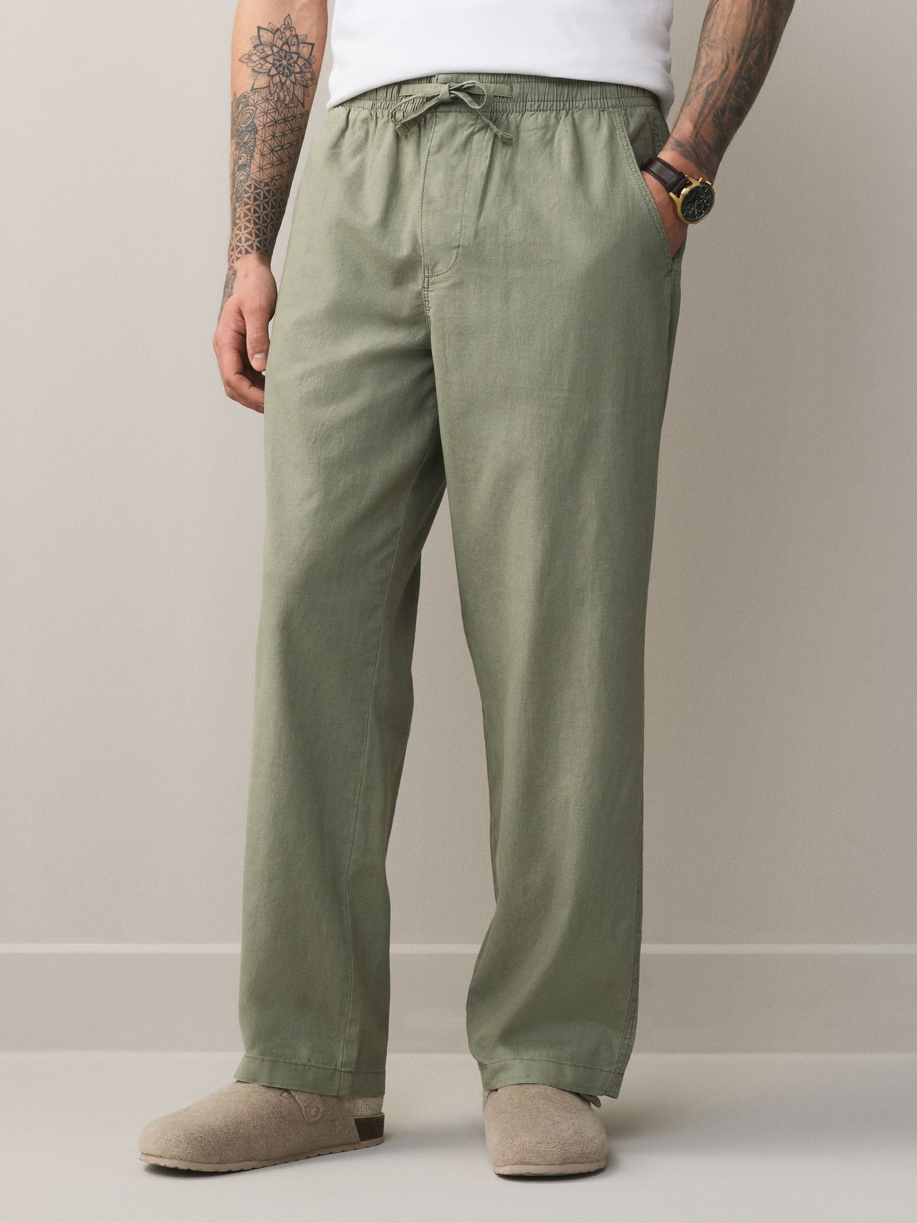 パンツ LINEN COTTON DOUBLE FACE PANTS パンツ LINEN COTTON DOUBLE FACE PANTS auralee Linen Cotton double