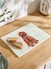 Natural Louie the Labradoodle Glass Worktop Saver - Image 1 of 4