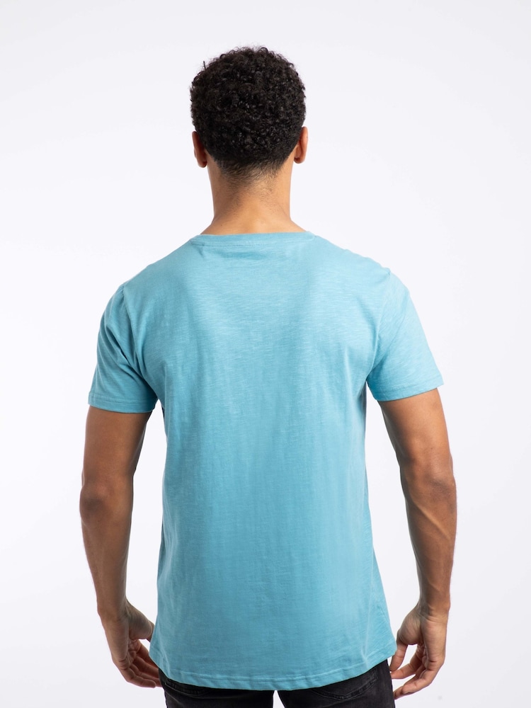 Weird Fish Blue Fished Branded T-Shirt - Image 2 of 6 Weird Fish Blue Fished Branded T-Shirt - Image 2 of 6