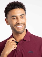 Weird Fish Red Miles Pique Polo Shirt - Image 4 of 7