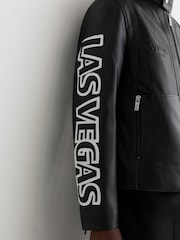 Mclaren Phantom McLaren F1 Team Las Vegas Biker Jacket - صورة 6 من 7