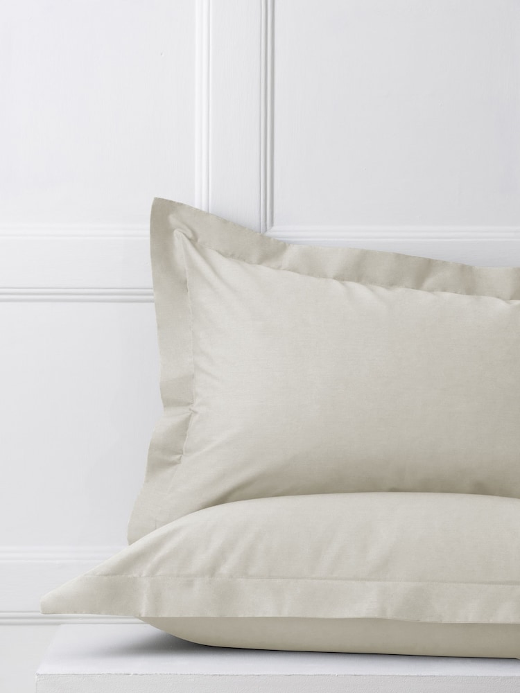 Set mit 2 Kissenbezügen mit hohem Baumwollanteil - Bild 1 von 2 Set mit 2 Kissenbezügen mit hohem Baumwollanteil - Bild 1 von 2