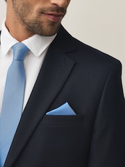 Navy/Burgundy Red Textured Ties 2 Pack - Image 4 of 6