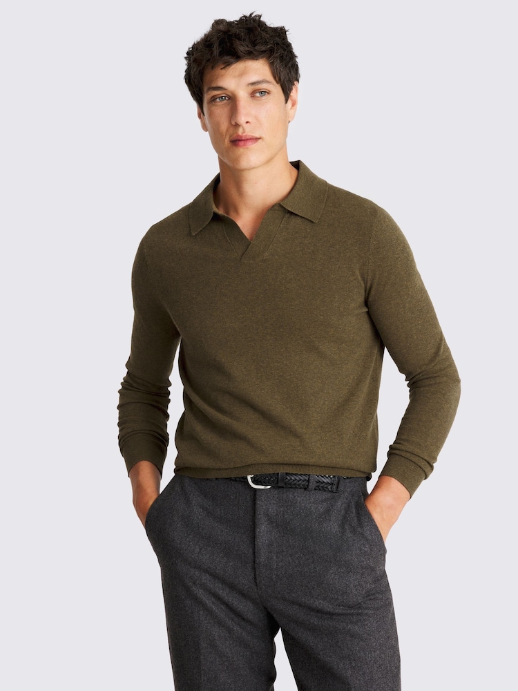 Merino-Blend Skipper Shirt - Image 1 of 3