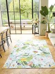 Hug Rug Multi Butterfly Blooms Rug - Image 1 of 4
