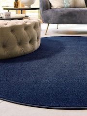 Hug Rug French Navy Sense Circle Rug - Image 2 of 3