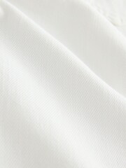 White Double Pocket Barrel Jeans - Image 7 of 8