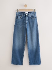 self. Dark Blue Dad Straight Jeans - Image 7 of 9