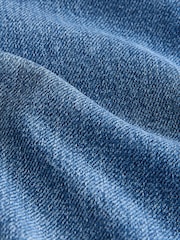 self. Dark Blue Dad Straight Jeans - Image 9 of 9