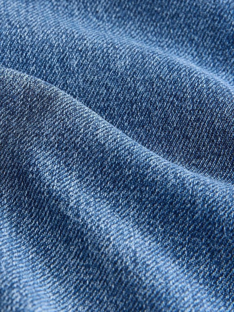 self. Dark Blue Dad Straight Jeans - Image 9 of 9