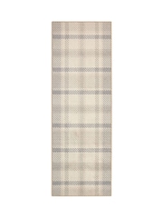 Hug Rug Cream Isla Plaid Runner - Image 3 of 4