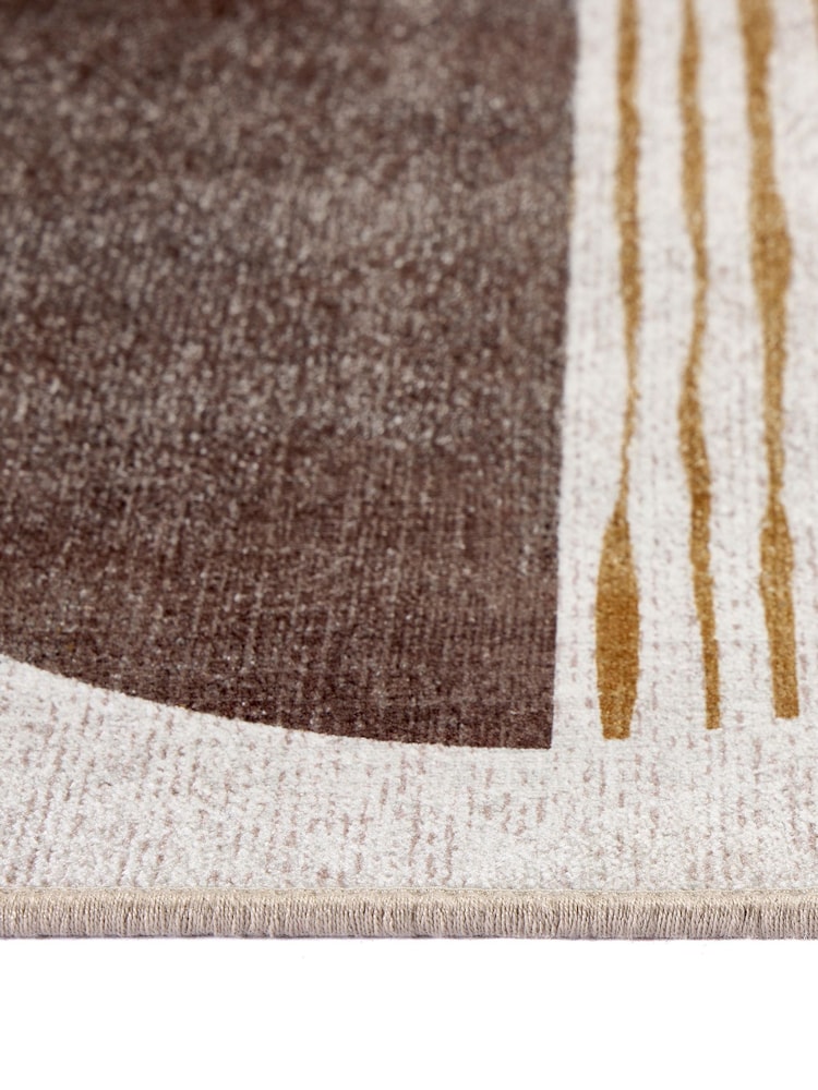 Hug Rug Cream Oval Eclipse Runner - Image 3 of 3 Hug Rug Cream Oval Eclipse Runner - Image 3 of 3