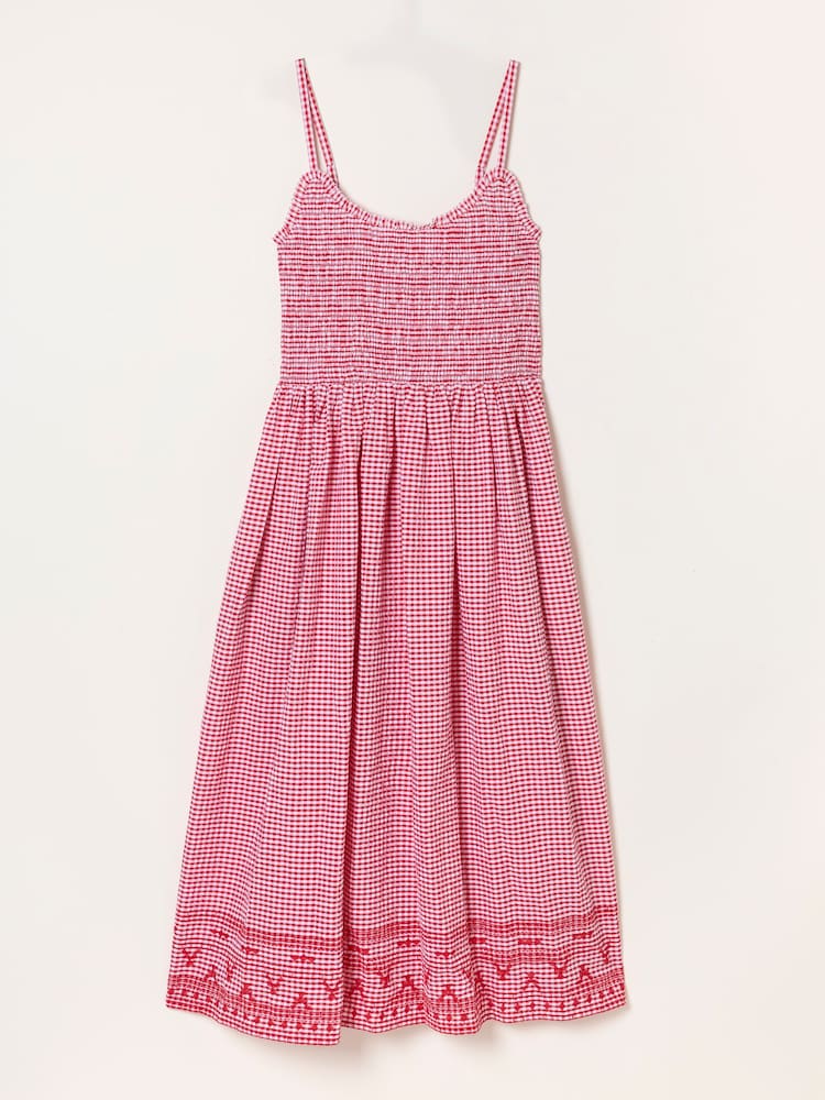 FatFace Emmy Red Midi Dresses - Image 6 of 6 FatFace Emmy Red Midi Dresses - Image 6 of 6