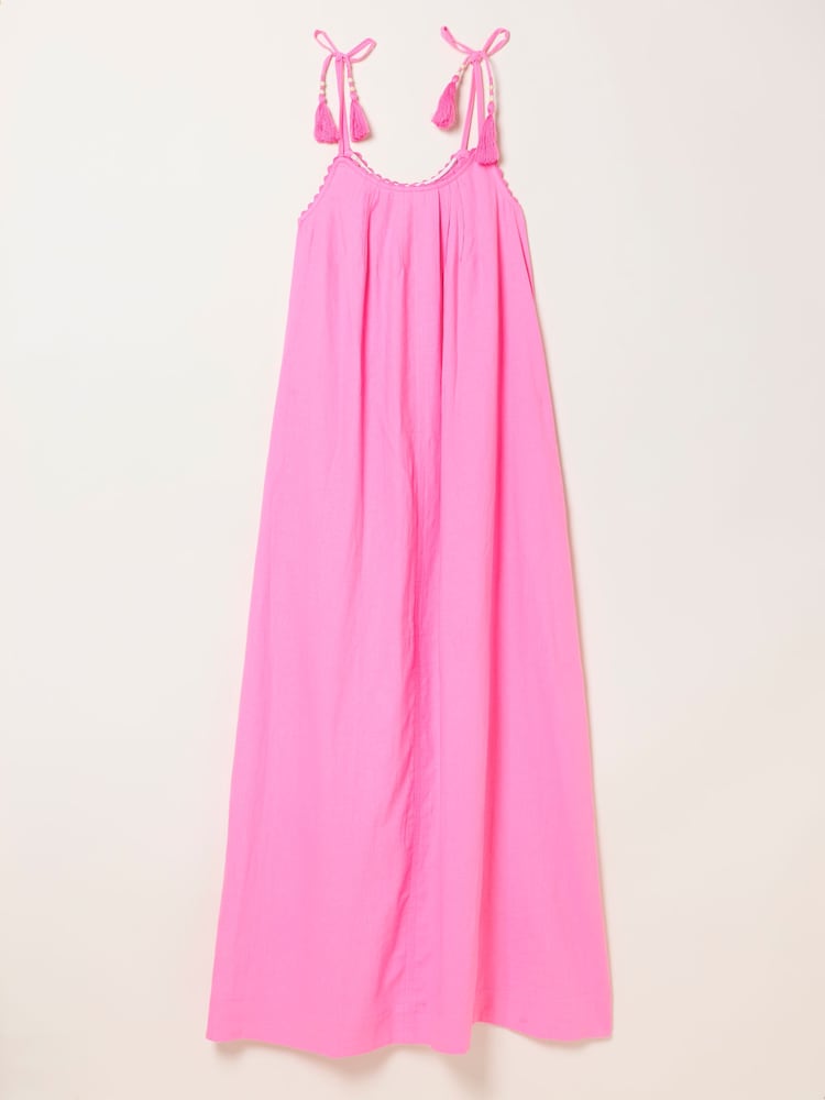FatFace Bea Pink Maxi Dress - Image 5 of 5 FatFace Bea Pink Maxi Dress - Image 5 of 5