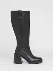 Simply Be Block Heel Knee High Boots - Bild 1 von 3