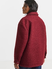 rdeča - Simply Be Teddy Pocket Jacket - Slika 2 iz 4