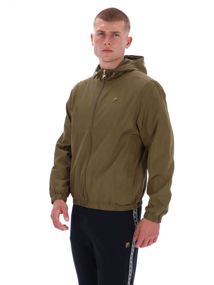 Fila Green Ian Full Zip Jacket With Seam Detailing And - Image 2 of 6 Fila Green Ian Full Zip Jacket With Seam Detailing And - Image 2 of 6