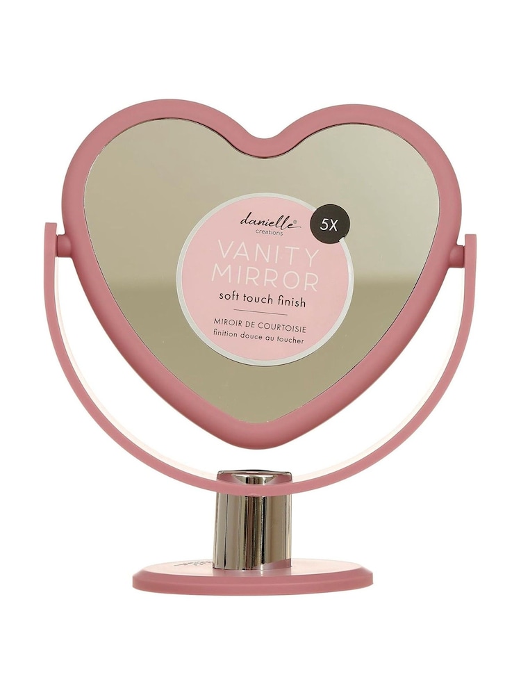 Danielle Creations Heart Vanity Mirror - Image 1 of 3 Danielle Creations Heart Vanity Mirror - Image 1 of 3