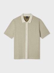 PS Paul Smith Cream Button Through Polo Shirt - Image 1 of 6