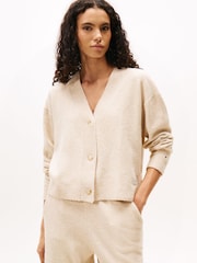 Tommy Hilfiger Natural Knit Cardigan - Image 1 of 5