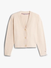 Tommy Hilfiger Natural Knit Cardigan - Image 5 of 5