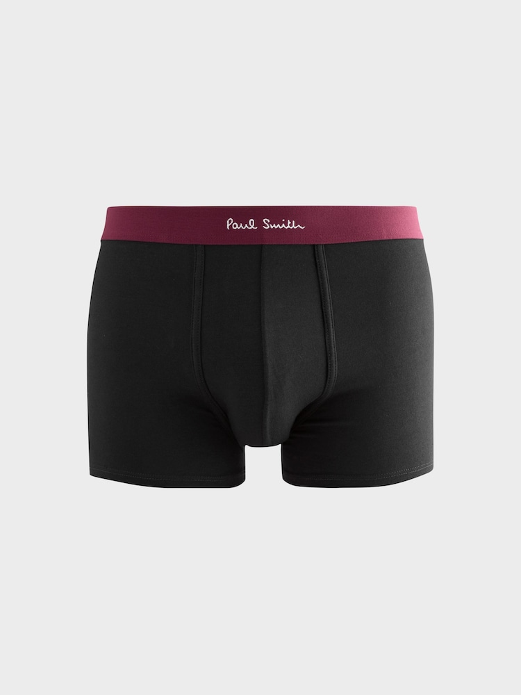 PS Paul Smith Black Printed Boxers 5 Pack - Image 6 of 6