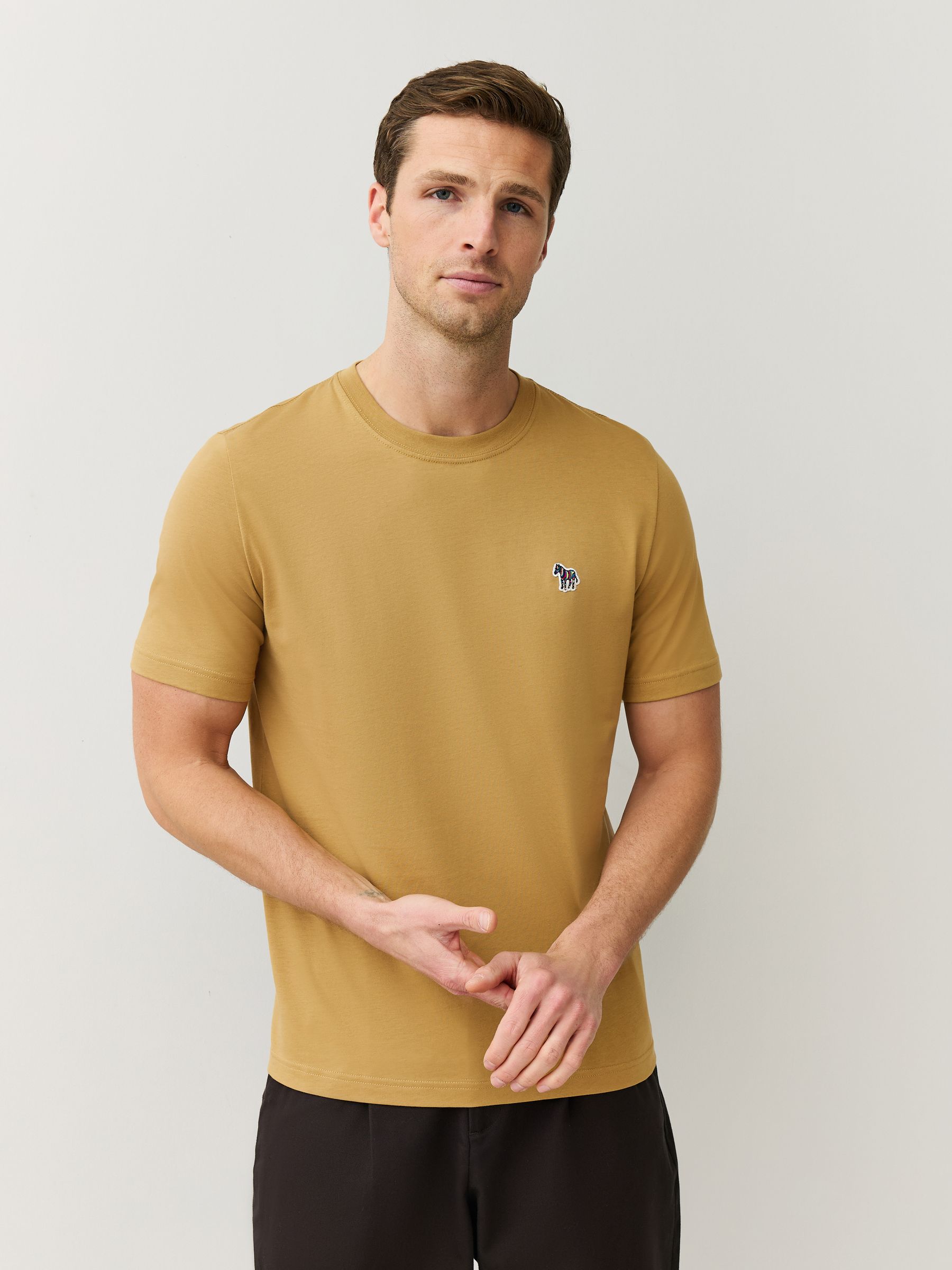 Buy PS Paul Smith Yellow Regular Fit Logo T-Shirt from Next Romania