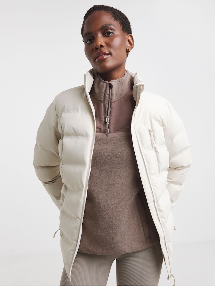 Snowdonia Cream Showerproof Short Jacket - Image 1 of 4 Snowdonia Cream Showerproof Short Jacket - Image 1 of 4