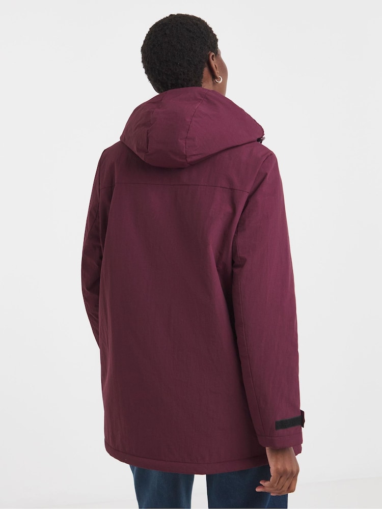 Snowdonia Red Waterproof Parka Coat - Image 2 of 4 Snowdonia Red Waterproof Parka Coat - Image 2 of 4