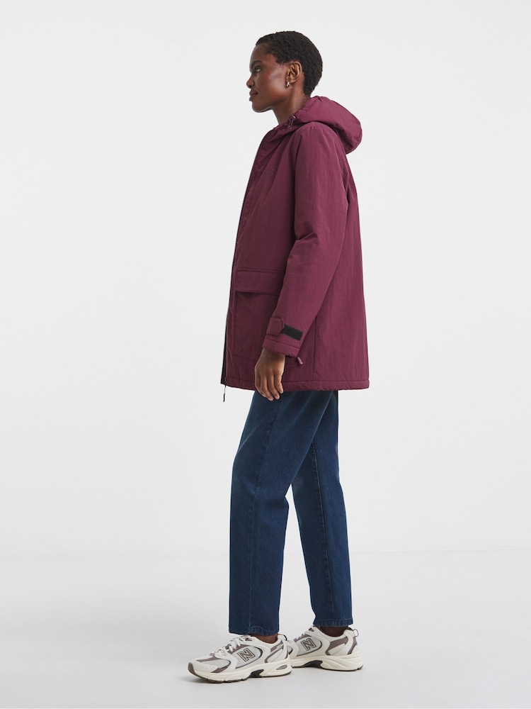 Snowdonia Red Waterproof Parka Coat - Image 4 of 4 Snowdonia Red Waterproof Parka Coat - Image 4 of 4