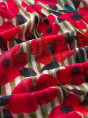 Seasalt Cornwall Red Pretty Printed Scarf - Image 5 of 5