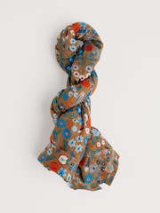 Seasalt Cornwall Brown Larissa Shirt in Crinkled Cotton - Image 5 of 6