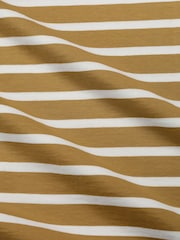 Seasalt Cornwall Yellow Crew Neck Sailor T-Shirt in Cotton - Image 5 of 5