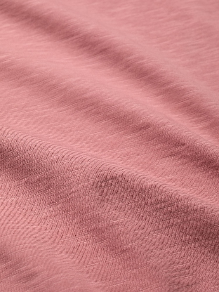 Seasalt Cornwall Pink Copseland T-Shirt in Cotton Jersey - Image 5 of 5