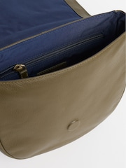 Seasalt Cornwall Green Bellevalia Leather Cross Body Bag - Image 4 of 6